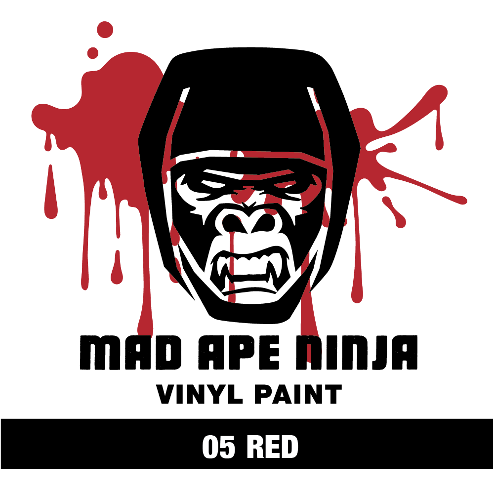 MAD APE NINJA Vinyl Paint 05 Red