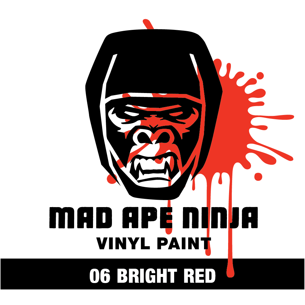 MAD APE NINJA Vinyl Paint 06 Bright Red