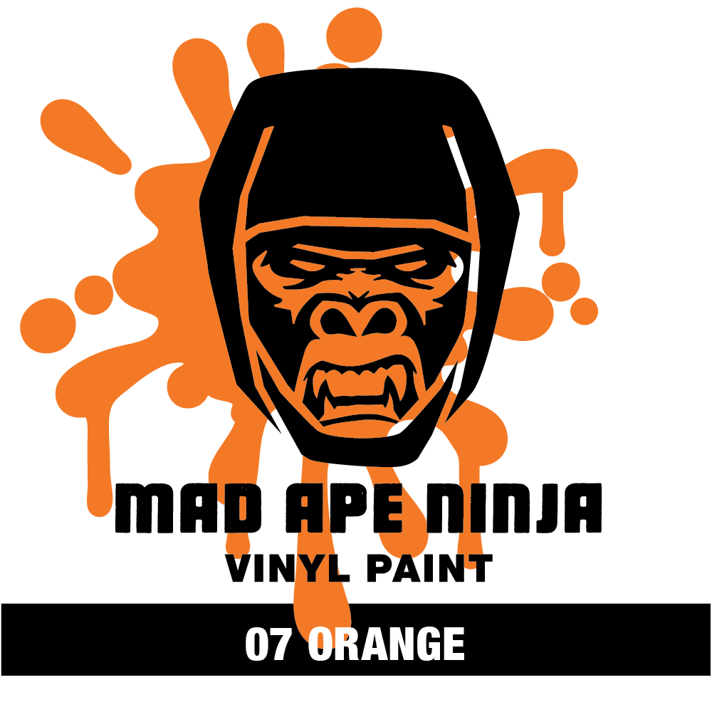MAD APE NINJA Vinyl Paint 07 Orange