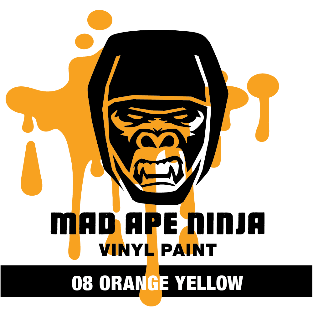 MAD APE NINJA Vinyl Paint 08 Orange Yellow