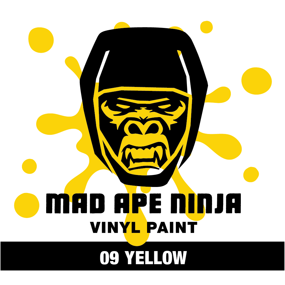 MAD APE NINJA Vinyl Paint 09 Yellow