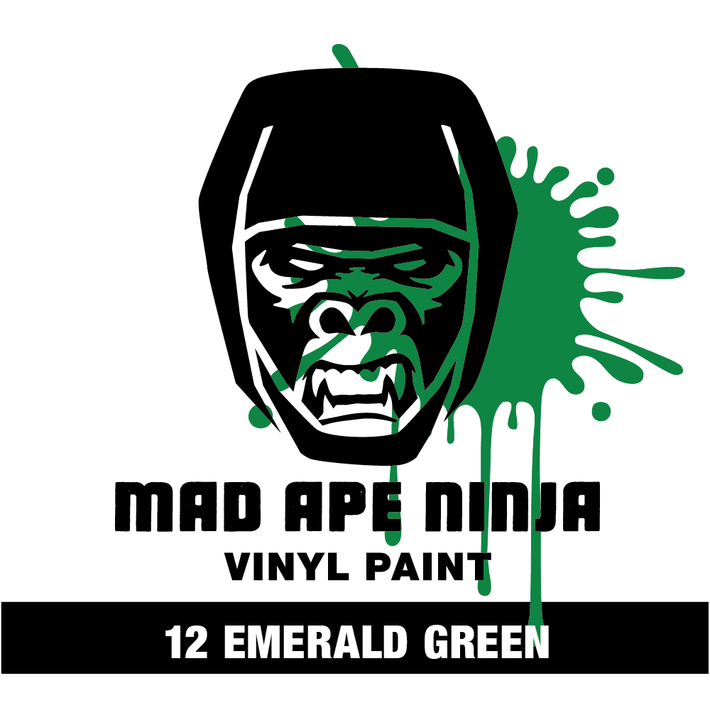 MAD APE NINJA Vinyl Paint 12 Emerald Green