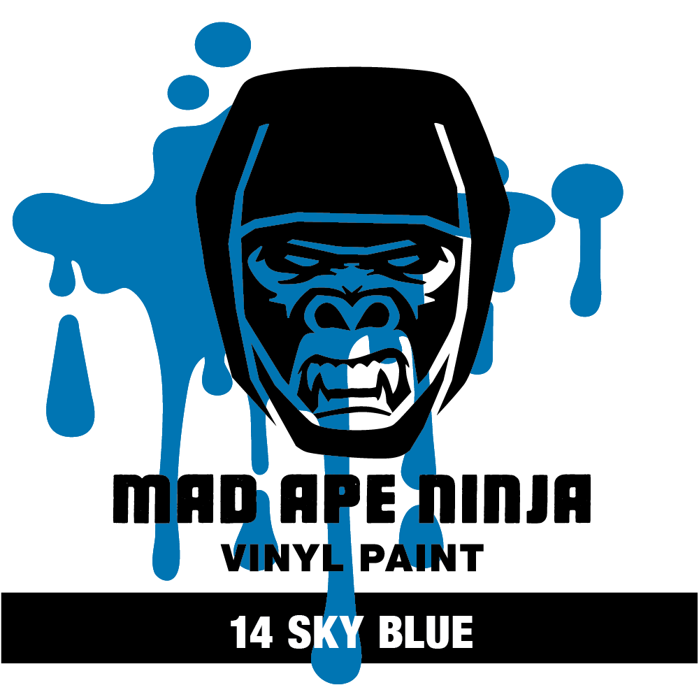 MAD APE NINJA Vinyl Paint 14 Sky Blue