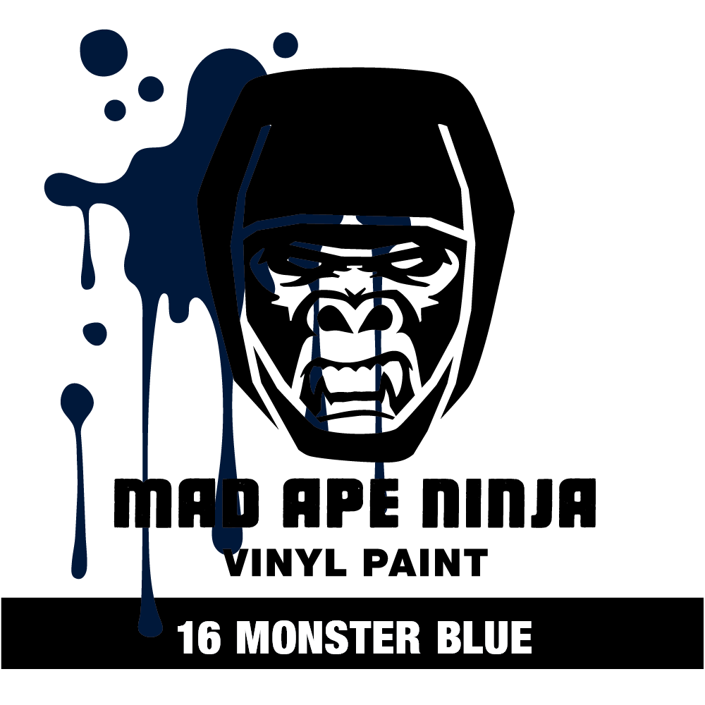 MAD APE NINJA Vinyl Paint 16 Monster Blue