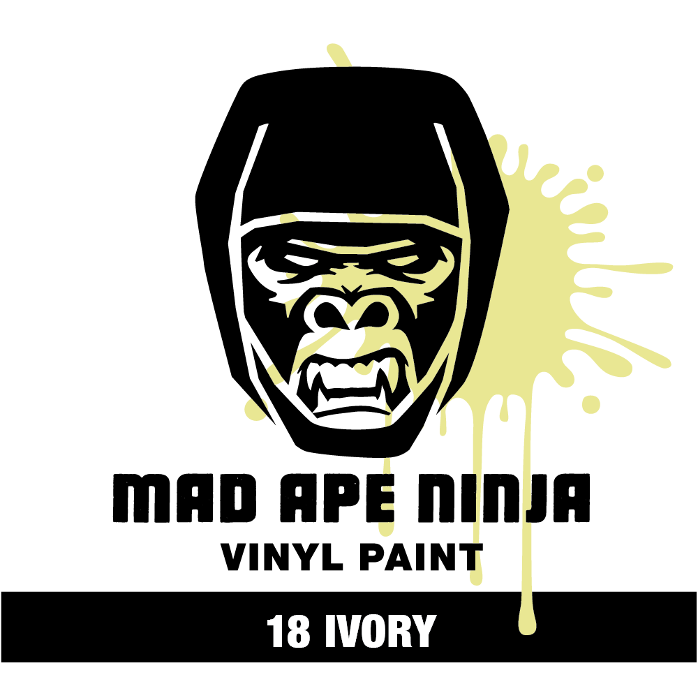 MAD APE NINJA Vinyl Paint 18 Ivory