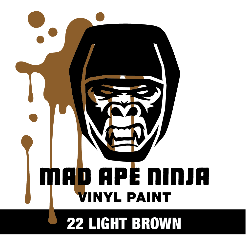 MAD APE NINJA Vinyl Paint 22 Light Brown