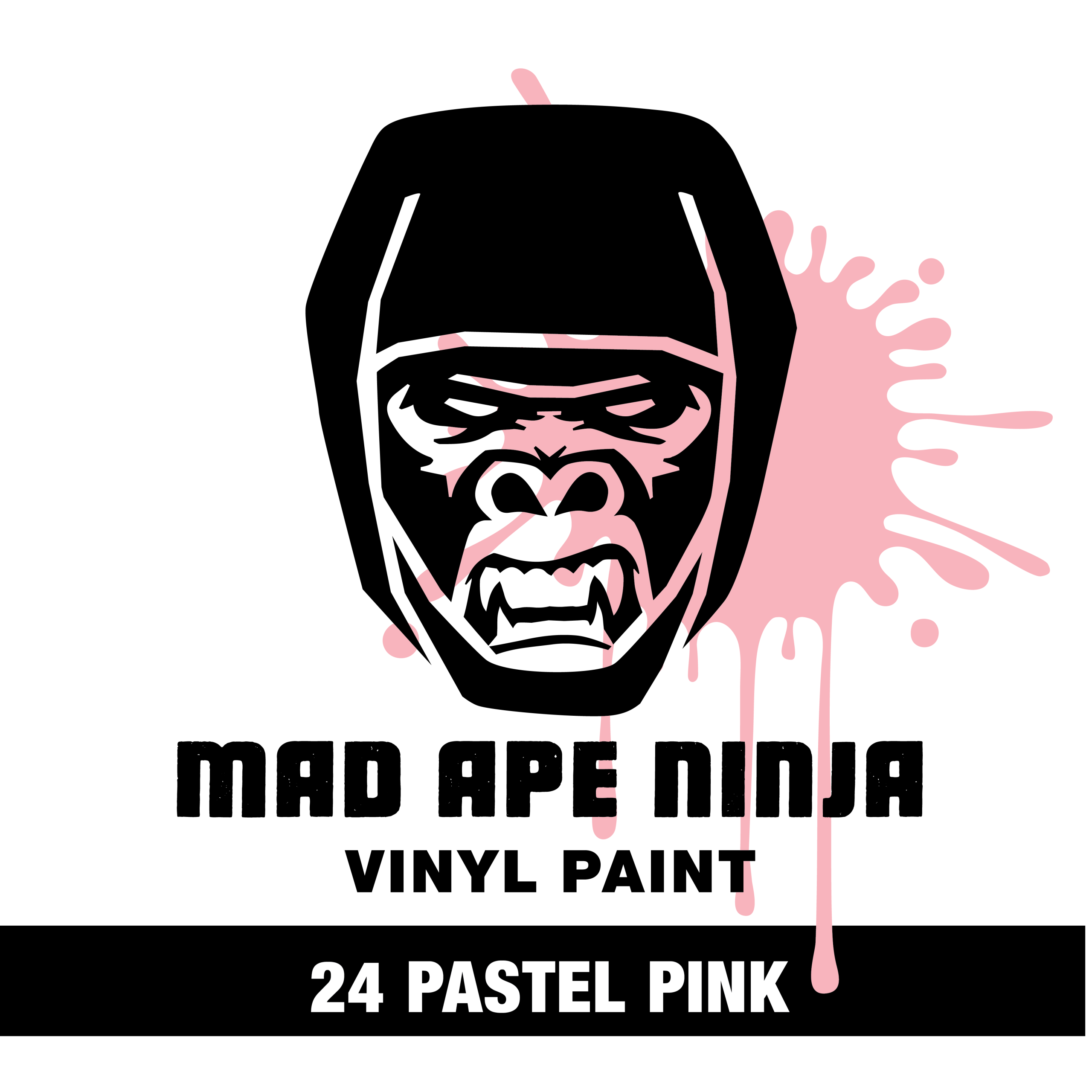 MAD APE NINJA Vinyl Paint 24 Pastel Pink