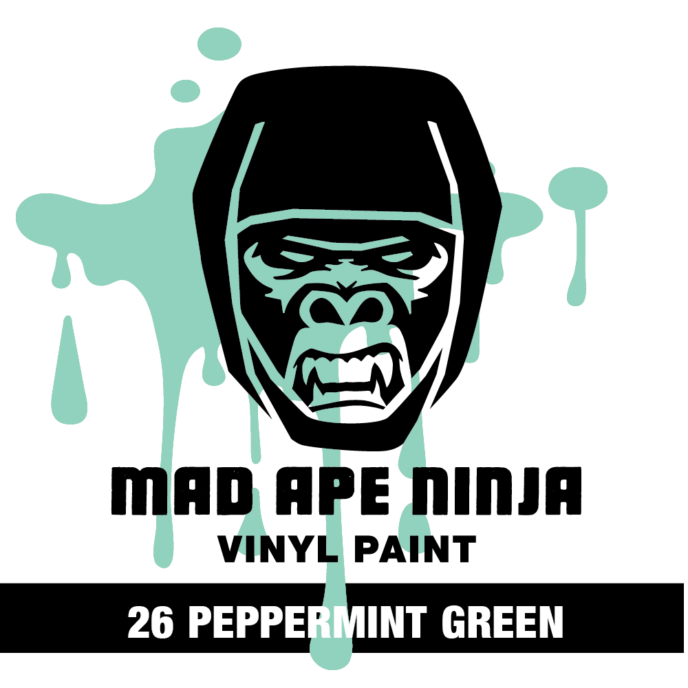 MAD APE NINJA Vinyl Paint 26 Peppermint Green