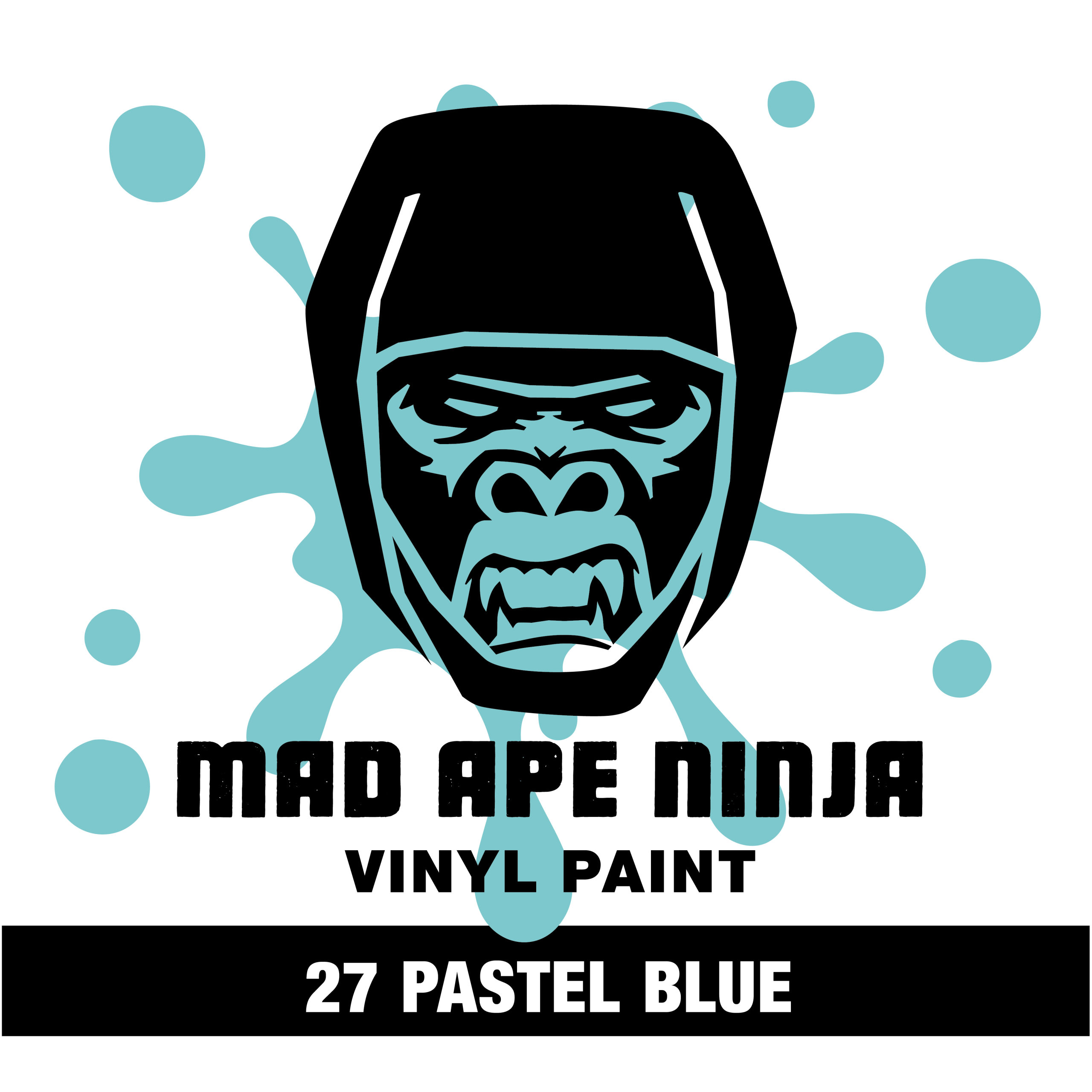 MAD APE NINJA Vinyl Paint 27 Pastel Blue