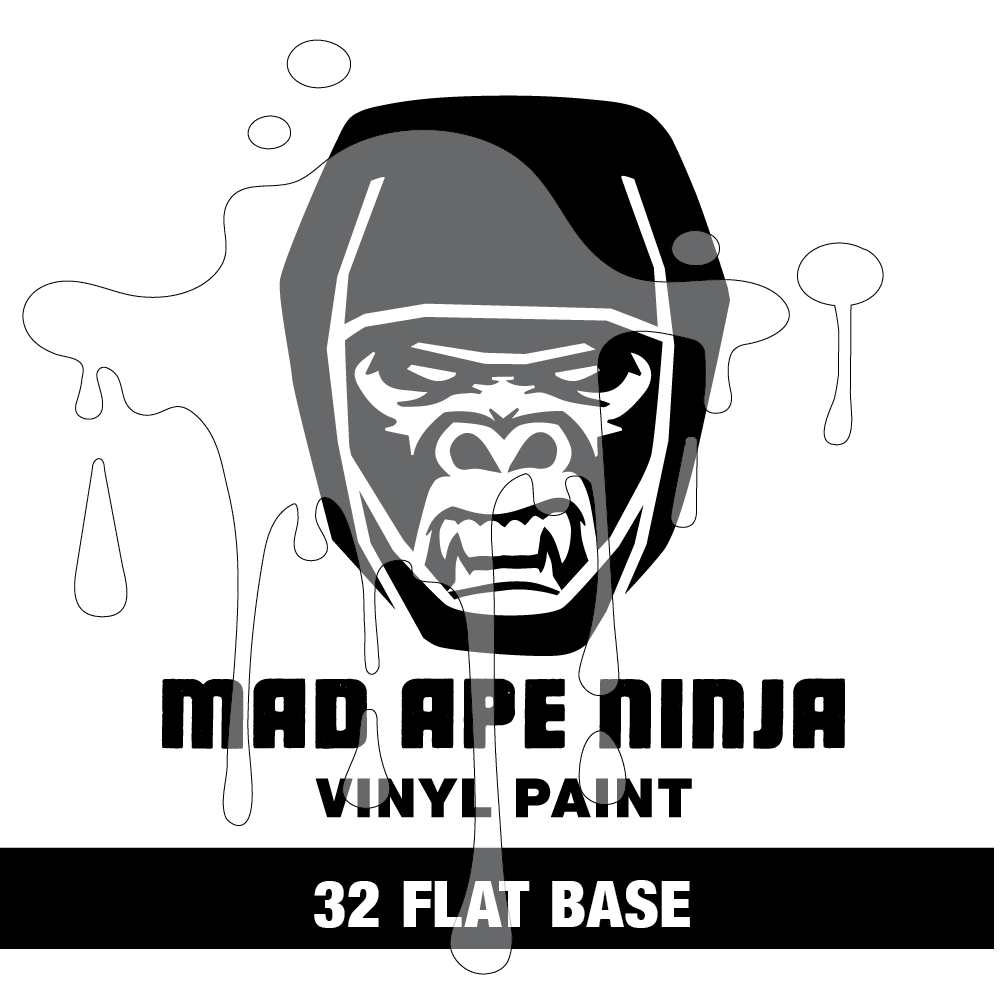 MAD APE NINJA Vinyl Paint 32 Flat Base