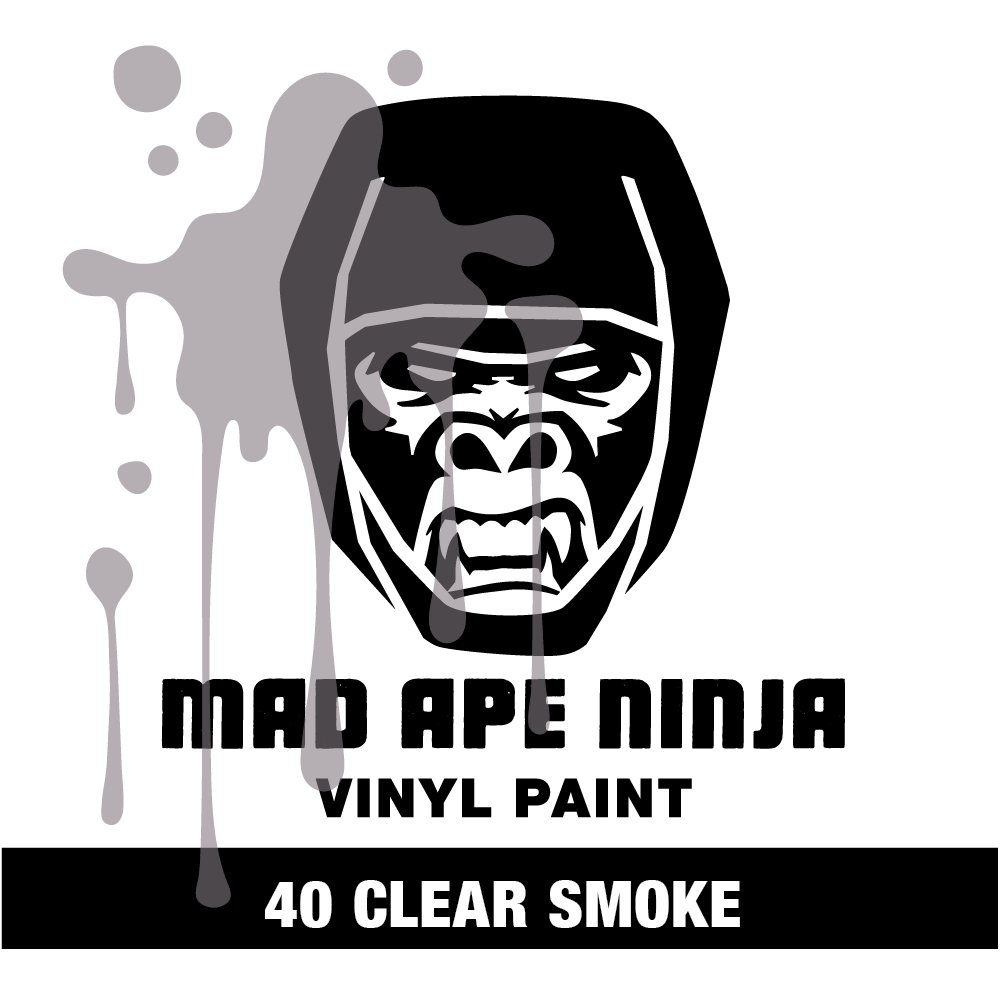 MAD APE NINJA Vinyl Paint 40 Clear Smoke