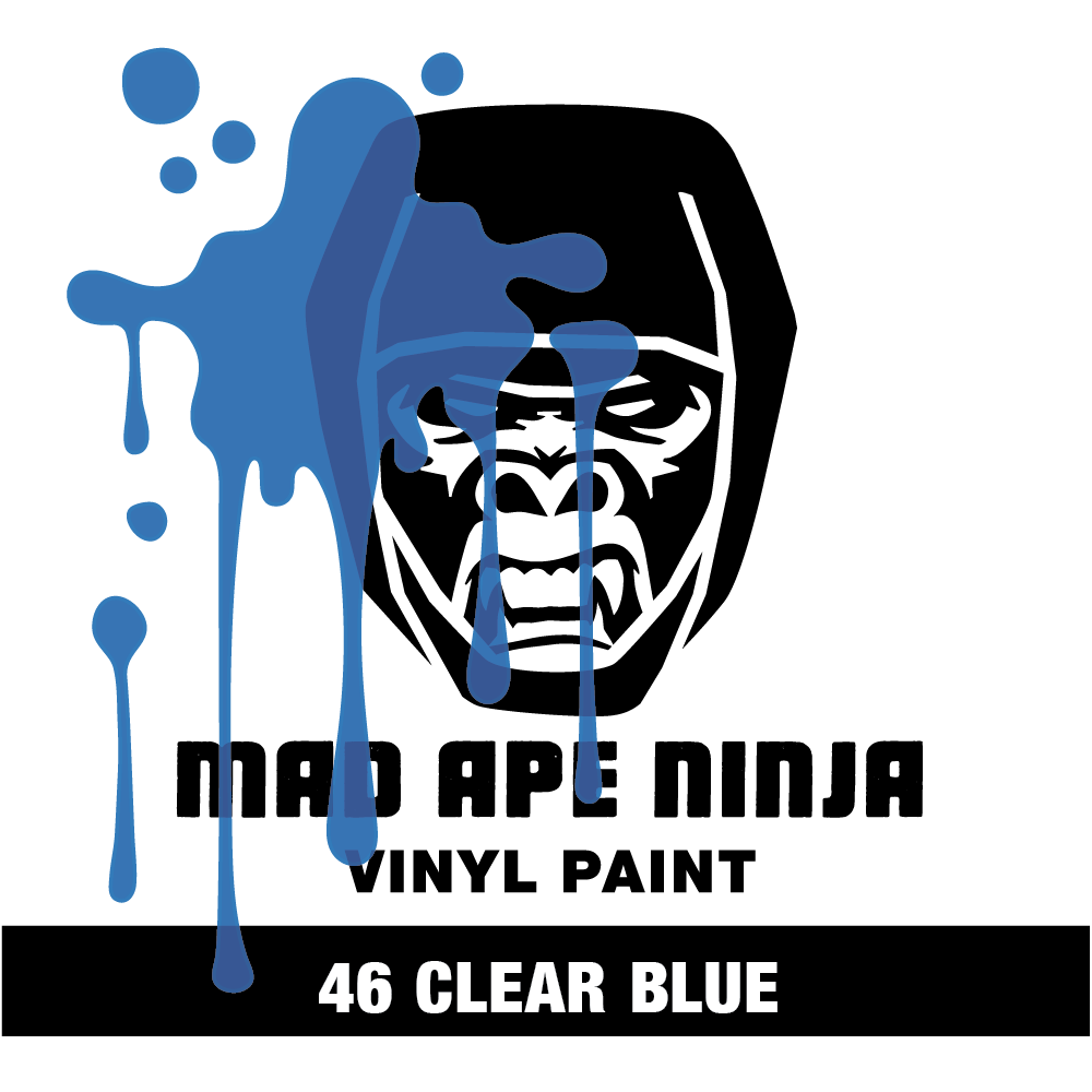 MAD APE NINJA Vinyl Paint 46 Clear Blue