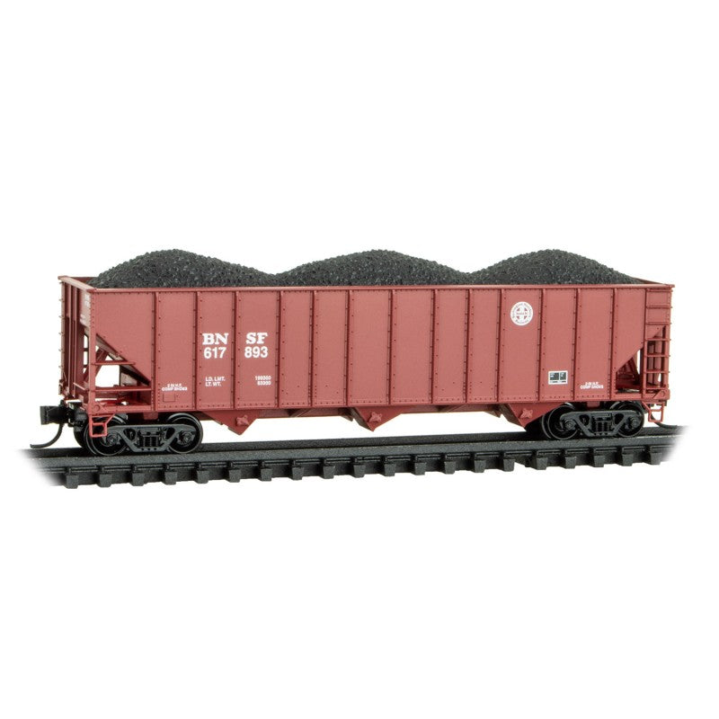 Micro-Trains N 10800641 100-Ton Coal Hopper, Burlington Northern Santa Fe #617893