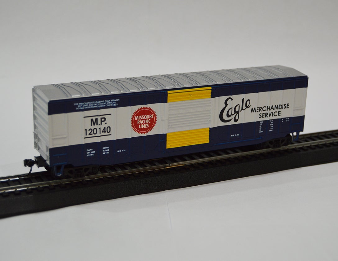 Value Trains USA HO 10065 Boxcar, Missouri Pacific Eagle #120140