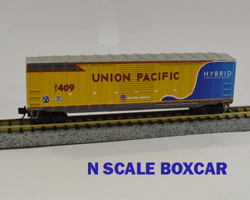 Value Trains USA N N10078 Commemorative Boxcar, Union Pacific Y409 Hybrid