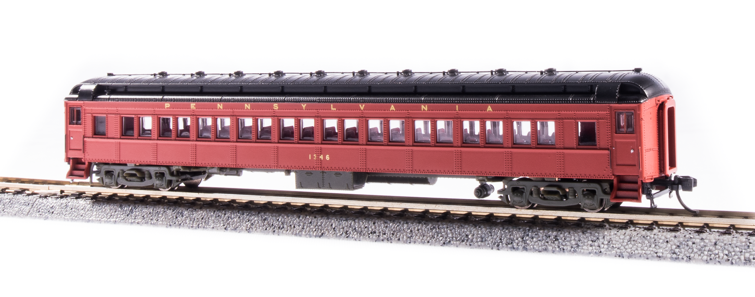 BLI 6514 PRR P70 Coach, No AC, 1939-1941 Appearance, 2-pack A, N