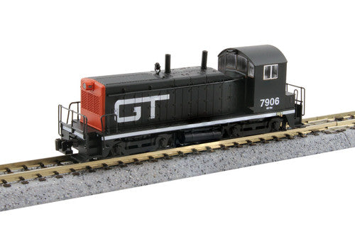 Kato N 176-4393-S EMD NW2 Locomotive, Grand Trunk Western #7906 (KOBO) (DCC and Sound)