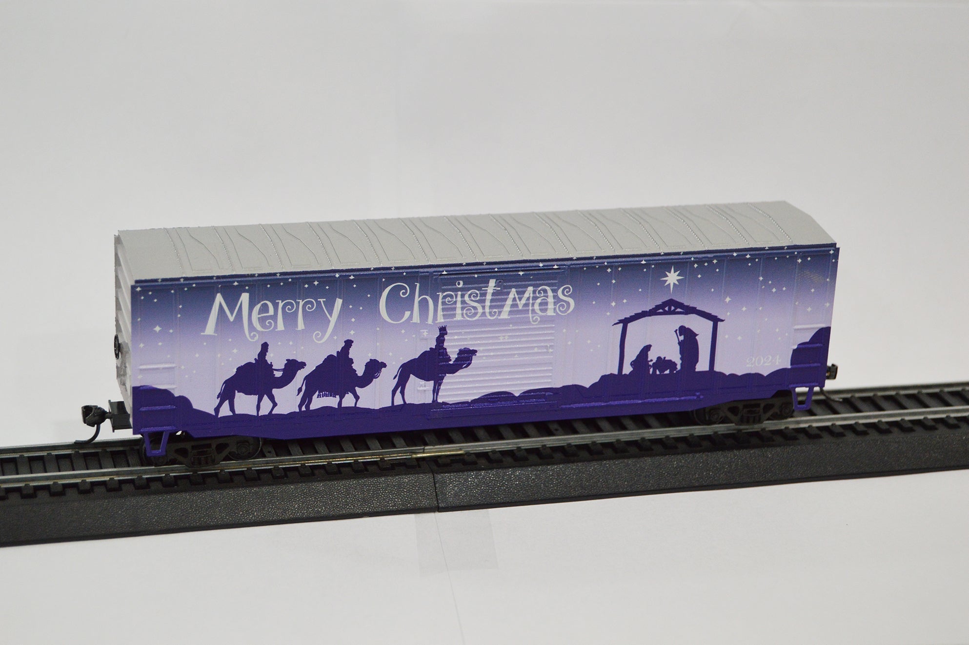 Value Trains USA HO 10104 Boxcar, Christmas Merry Christmas 2024