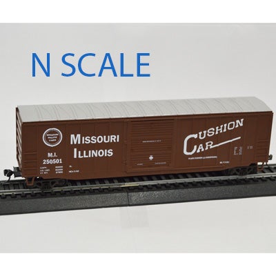 Value Trains USA N N10090 Boxcar, Missouri Illinois Cushion Car #250501