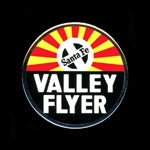 Sundance Marketing 276 Enamel Railroad Pin, The Valley Flyer Drumhead