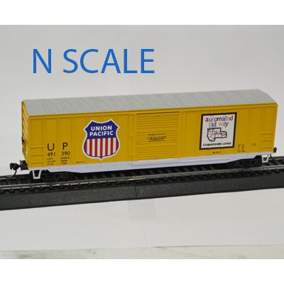 Value Trains USA N N10083 Boxcar, Union Pacific Automated Railway #491390