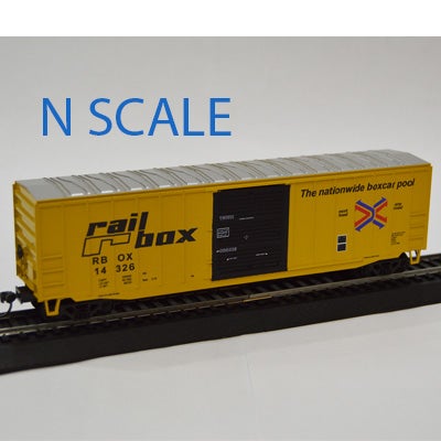 Value Trains USA N N10016 Boxcar, Railbox #14326