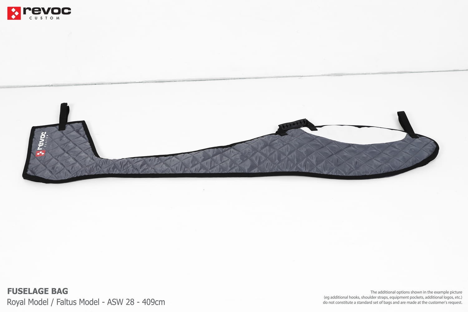 Revoc Fuse and Wing Bags for the Royal Models ASW-28 4 Meter Glider