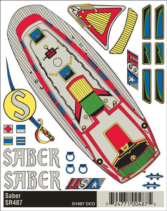 PineCar P487 SR SABER