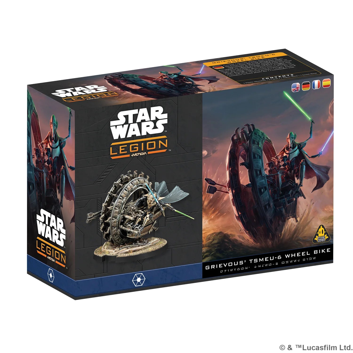 Star Wars: Legion -General Grevious' TSMEU-6 Wheel Bike