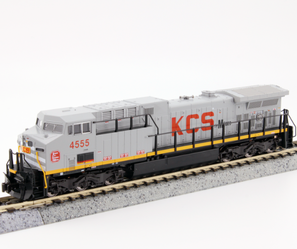 Kato N 1767046-S AC4400CW, Kansas City Southern de Mexico #4555 (DCC and Sound Equipped)
