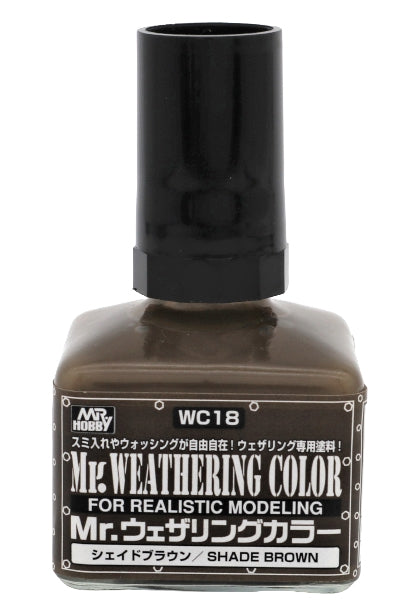 Mr. Hobby WC18 SHADE BROWN WHEATHERING
