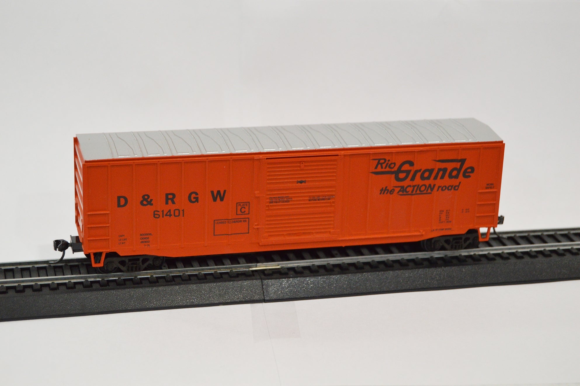 Value Trains USA HO 10082 Boxcar, Denver & Rio Grande Western #61401