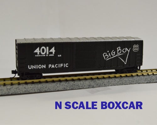 Value Trains USA N N10071 Commemorative Boxcar, Union Pacific Big Boy #4014