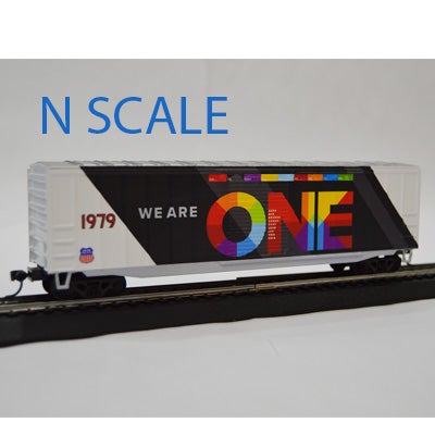 Value Trains USA N N10066 Boxcar, Union Pacific We Are One