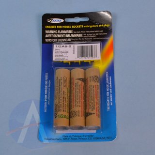 Estes Rockets 10016 1/2A6-2 STDENG 18MM-POBAG