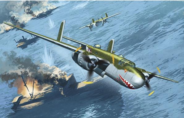 Academy Models 12290 B-25G Shark Mouth