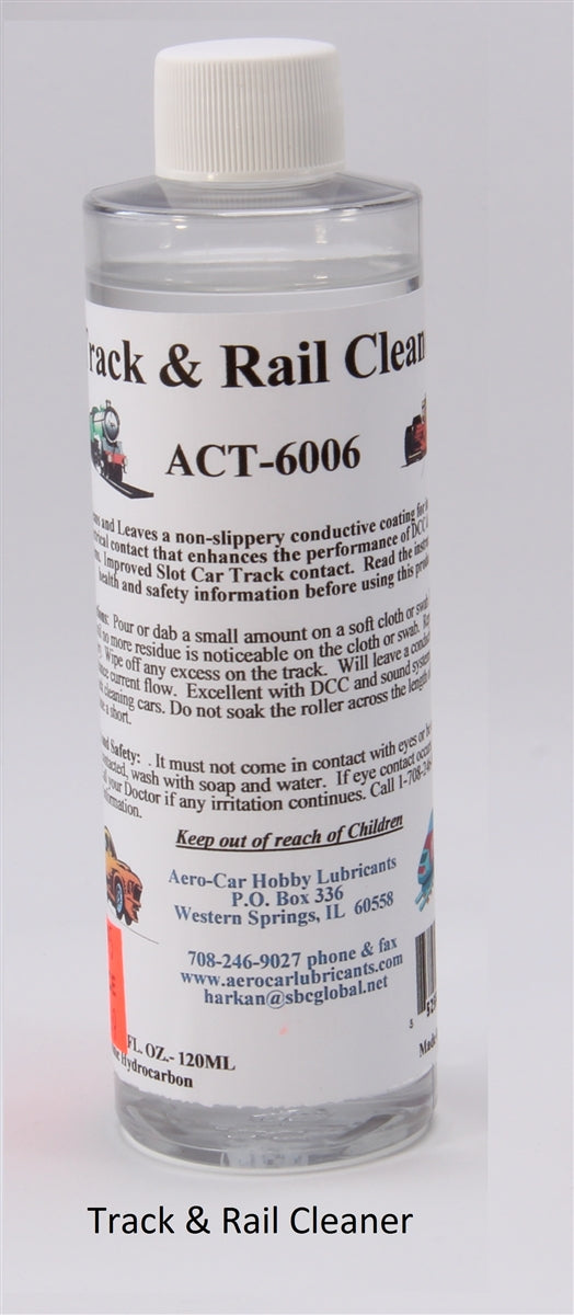 Aero-Car Hobby Lubricant 6006 Track Cleaner 8oz