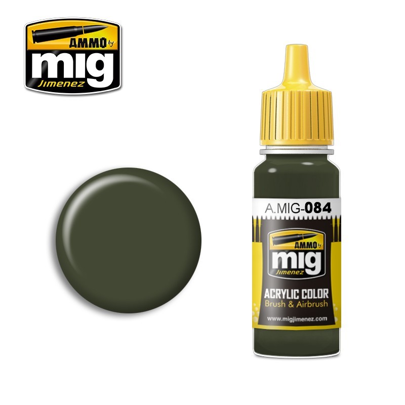 Ammo Mig 0084 NATO GREEN ACRYLIC