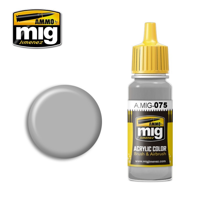 Ammo Mig 0075 STONE GREY ACRYLIC