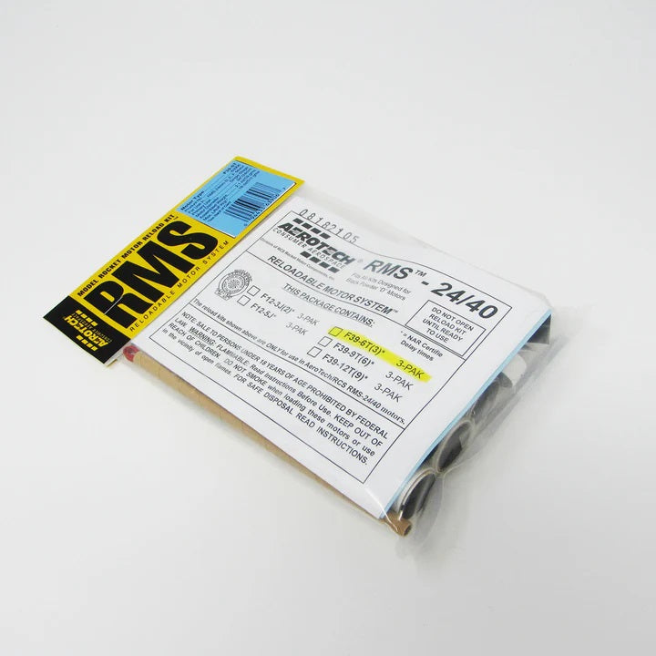 AeroTech 63906 F39-6T RMS MOTOR 3pak