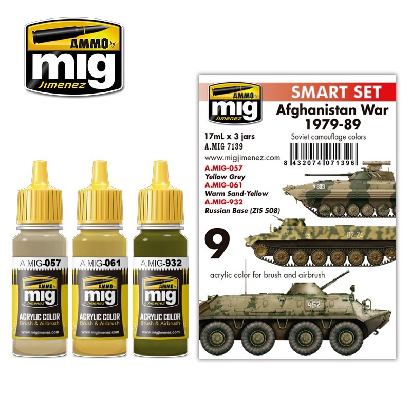 Ammo Mig 7139 AFGHAN WAR'79-89 SOV SET