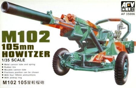 AFV Club AF35006 M-102 105mm Howitzer 1:35