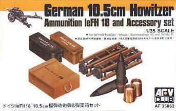 AFV Club AF35062 German 10.5cm Ammo & Acces 1:35