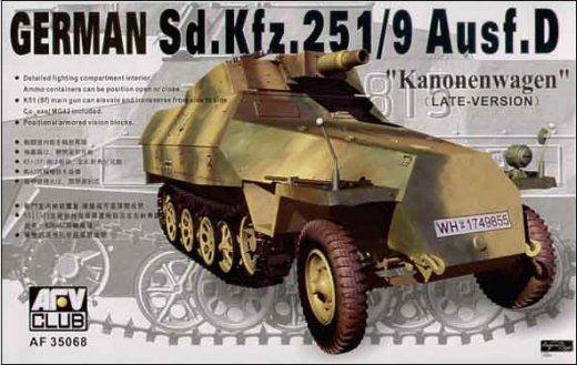 AFV Club AF35068 Sd.Kfz.251D/9 W/75mm 1:35