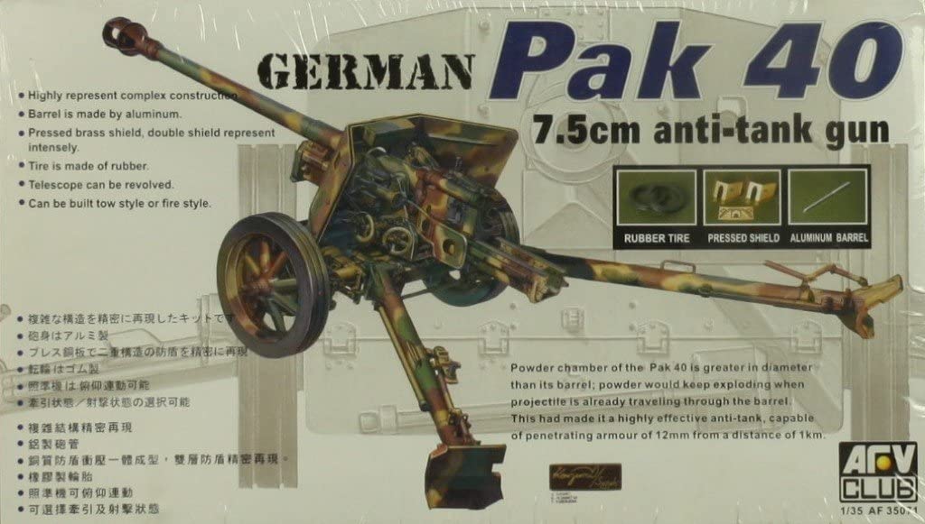 AFV Club AF35071 German Pak 40 7.5cm 1:35