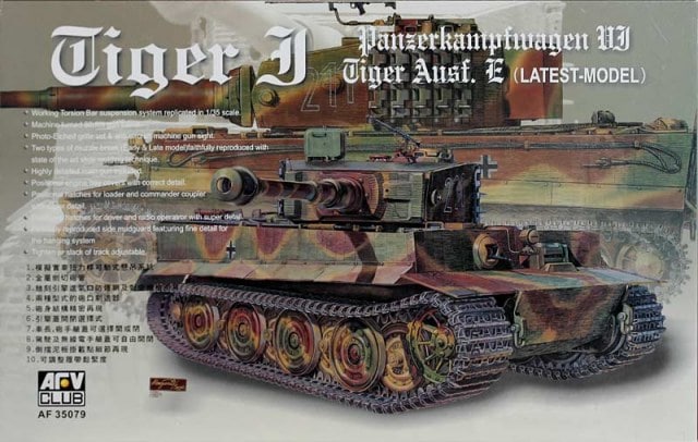 AFV Club AF35079 Tiger I Ausf.E Late Type 1:35