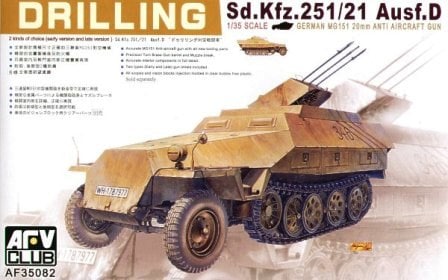 AFV Club AF35082 Sd.Kfz.251/21 Ausf.D 1:35