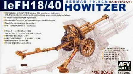 AFV Club AF35089 German 10.5cm Howitzer 1:35