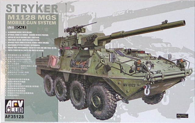 AFV Club AF35128 Stryker M1128 Mgs 1:35