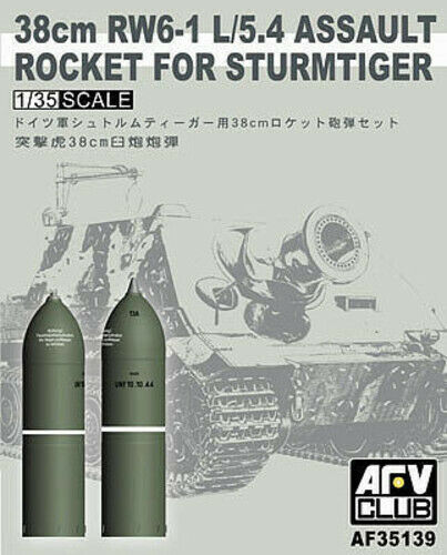 AFV Club AF35139 38cm Rw6-1 1/5.4 Rocket 1:35